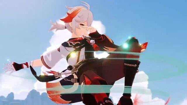 Каэдэхара кадзуха - вольный дух ветра — коллекция genshin impact / геншин импакт