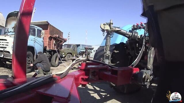 [будни тракториста] 24-д.(3с). 1 день работы в поле на тракторе хтз-17221, на культивации с кпм-10