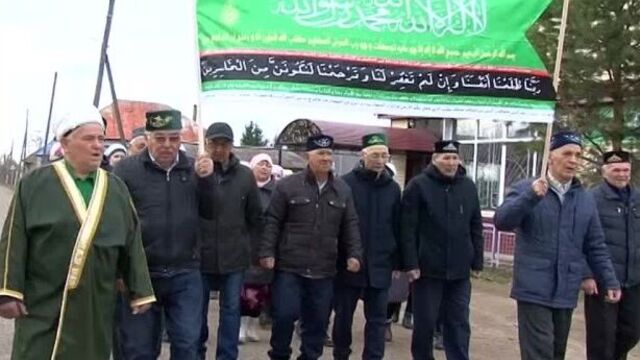 Округыбыз мәчетләрендә ураза гаете үтте