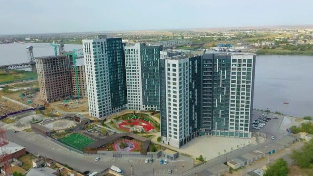 Ход строительства жк "атмосфера" г. астрахань/ август 2022 / девелоперская компания прогресс