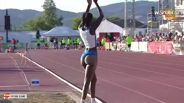 Спорт | лёгкая атлетика | девушки | fatima diame
