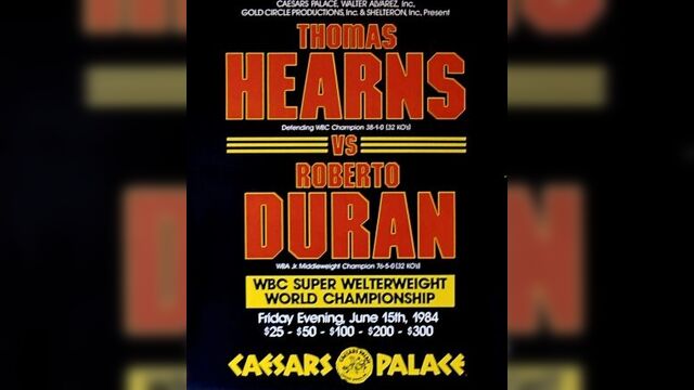 Томас хернс vs роберто дюран (tommy hearns vs. roberto duran) 15.06.1984