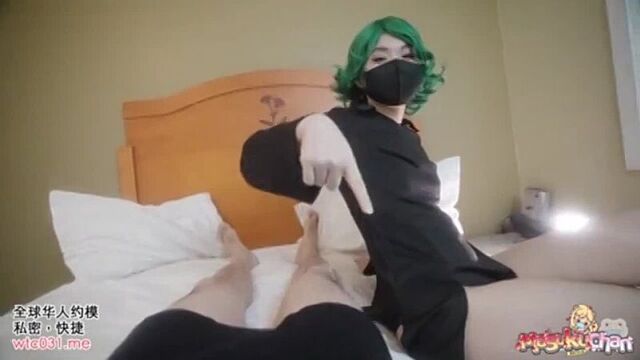 [masukuchan] crazy creampie to cosplay tatsumaki with no condom raw fuck and leaking sperm (masukuchan1)