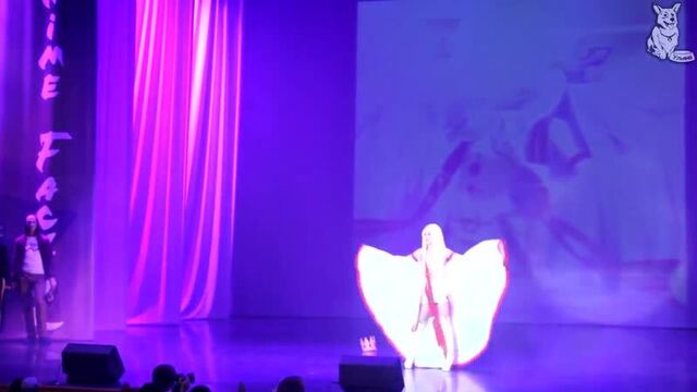 Fategrand order - irisviel von einzbern dress of heaven (cosplay defile by isis blue fire)