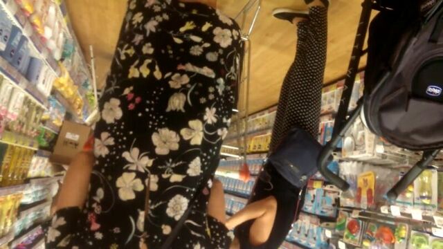 Gizli çekim etek altı.