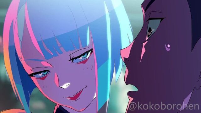 Lucy animation [cyberpunk: edgerunners sex] by kokoboro