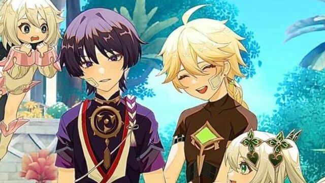 Aether × wanderer = scaramouche | genshin impact • scaraether