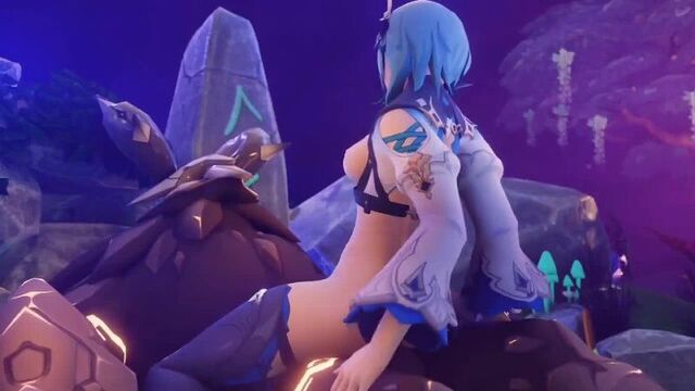 Vicineko | eula – part 1 (genshin impact) [hentai 3d]