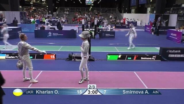 Die ukrainische fechterin olga kharlan zeigte sich ihrer russischen rivalin gegenüber respektlos - die ukrainerin gab der russin